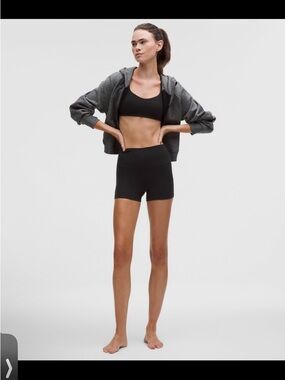 Lululemon Align 4” black shorts size 8